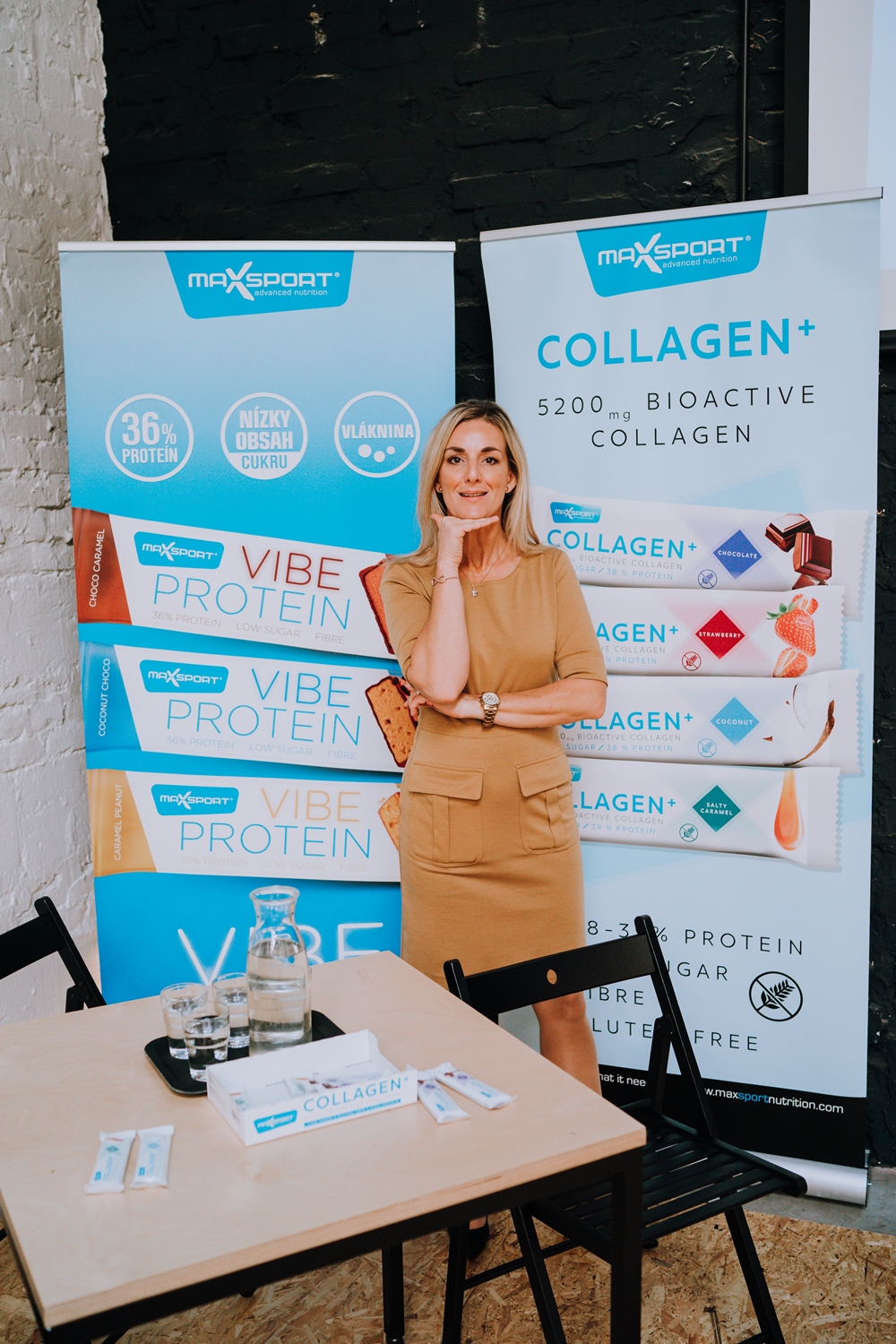 Tlačová konferencia Max Sport Collagen