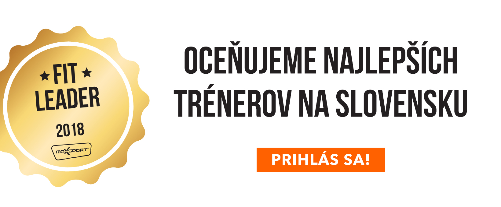Fit Leader 2018_Prihlas sa_Banner_Biely