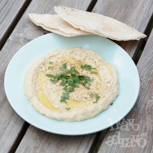 Hummus s rmskou rascou