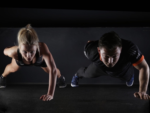 Cvicenie Fitness Zena Muz