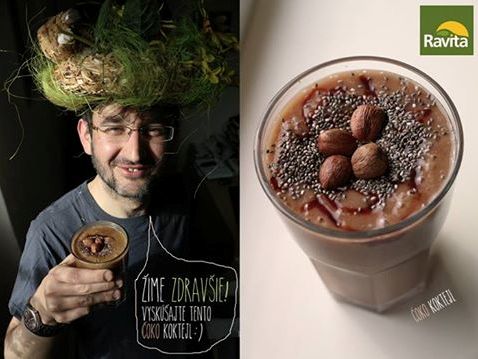 čokoládový koktejl