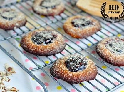 Marmeládové cookies bez múky