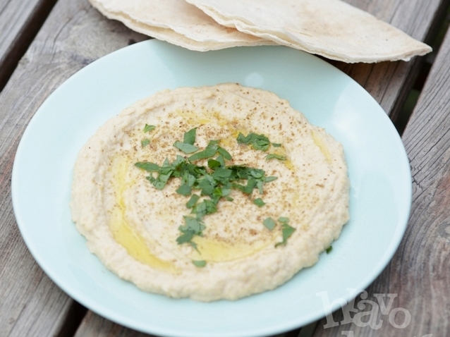 Hummus s rímskou rascou