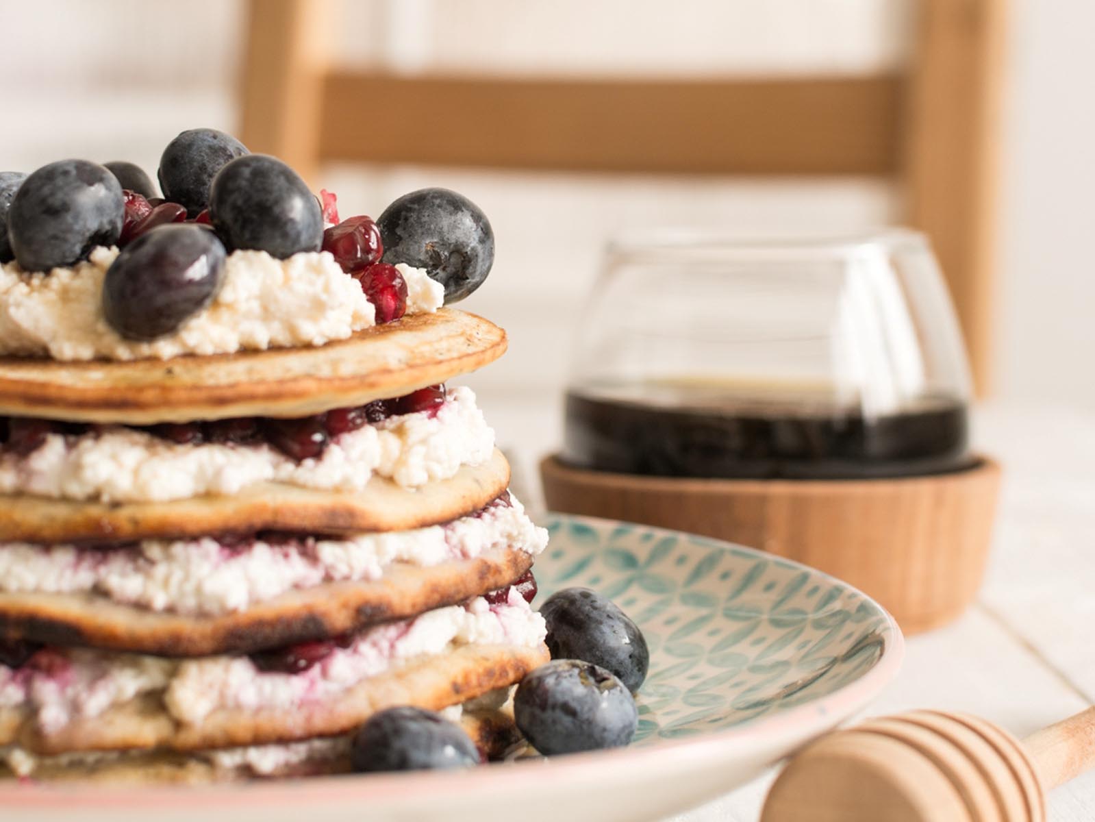 Bezlepkové americké palacinky