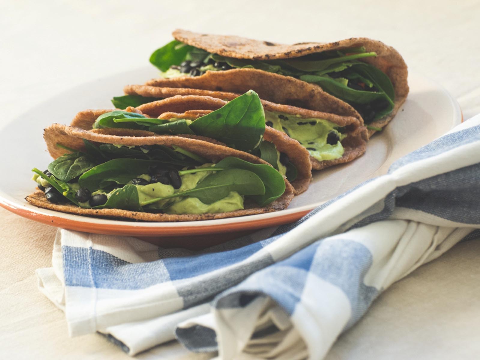 Domáce mexické wrapy