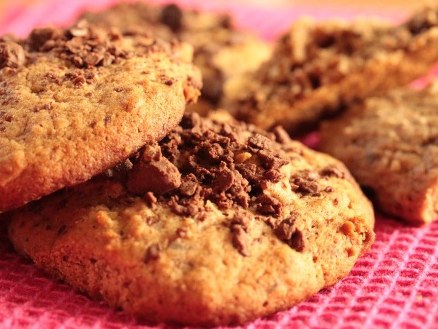 Čokogaštanové cookies bez lepku