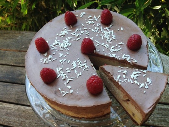 Banánový cheesecake z tofu