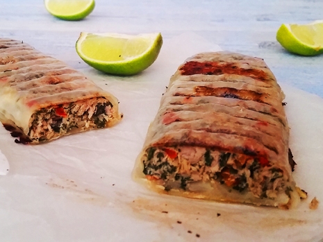 Chrumkavé tuniakové panini bez toustu