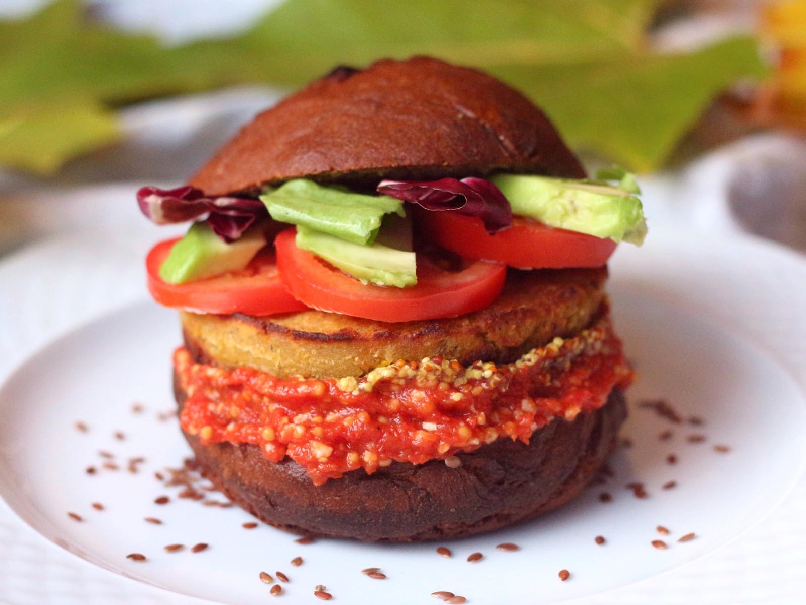 Vegánsky burger snov