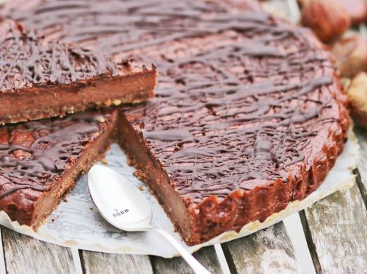 GAŠTANOVÝ CHEESECAKE S ČOKOLÁDOU