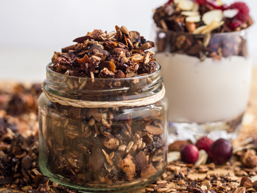Výživná granola