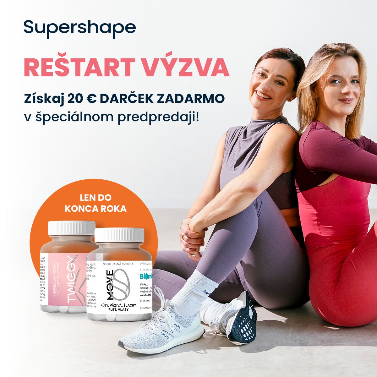 Supershape Restart vyzva 2026 - banner predpresaj