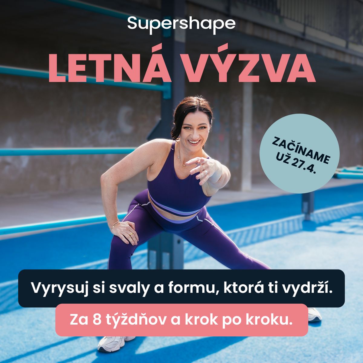 Zdroj: Supershape letna vyzva 2026 banner